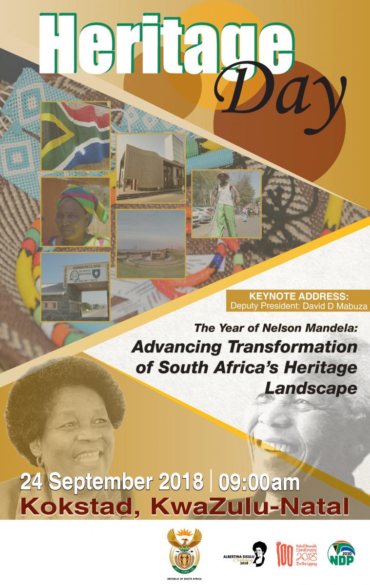 Heritage Day 2018 South African Government